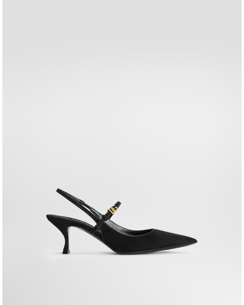 Dolce & Gabbana White Slingback