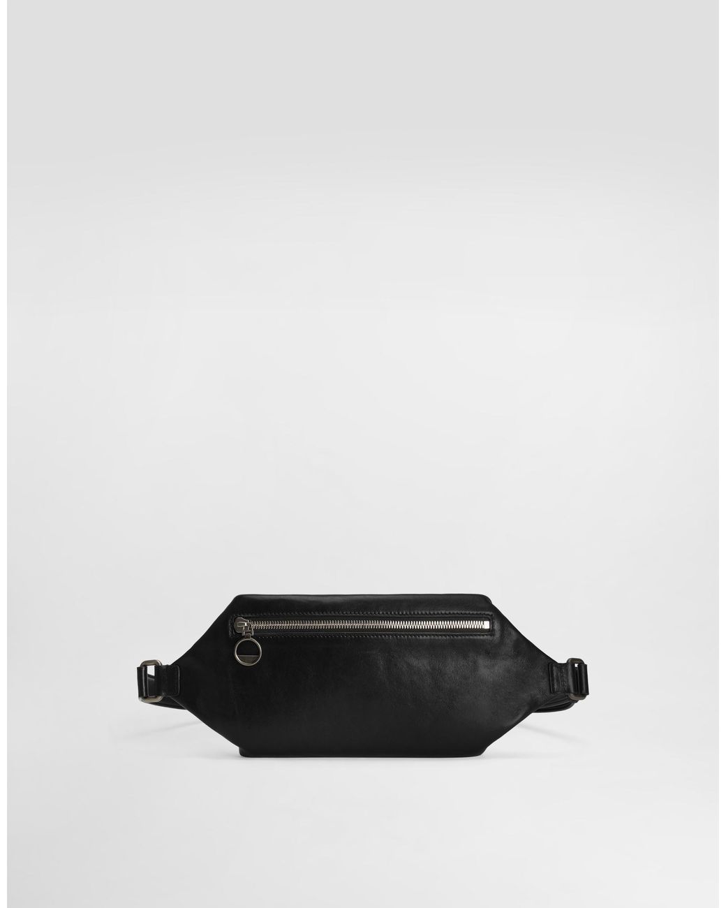 Dolce & Gabbana Black Lock Belt Bag for men