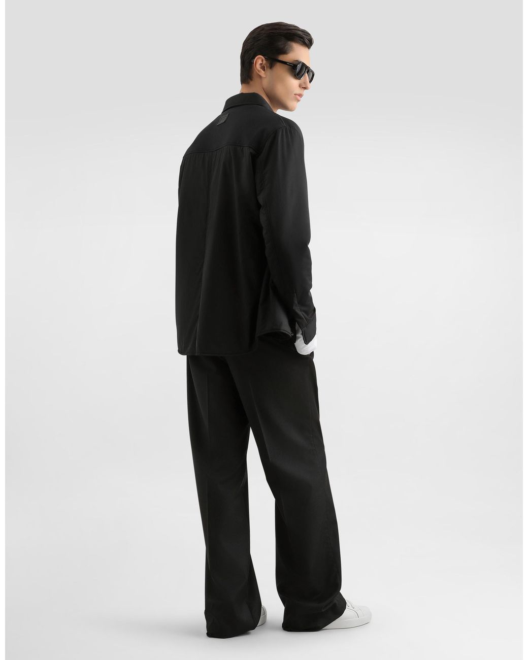 Dolce & Gabbana Black Scuba Jacket for men