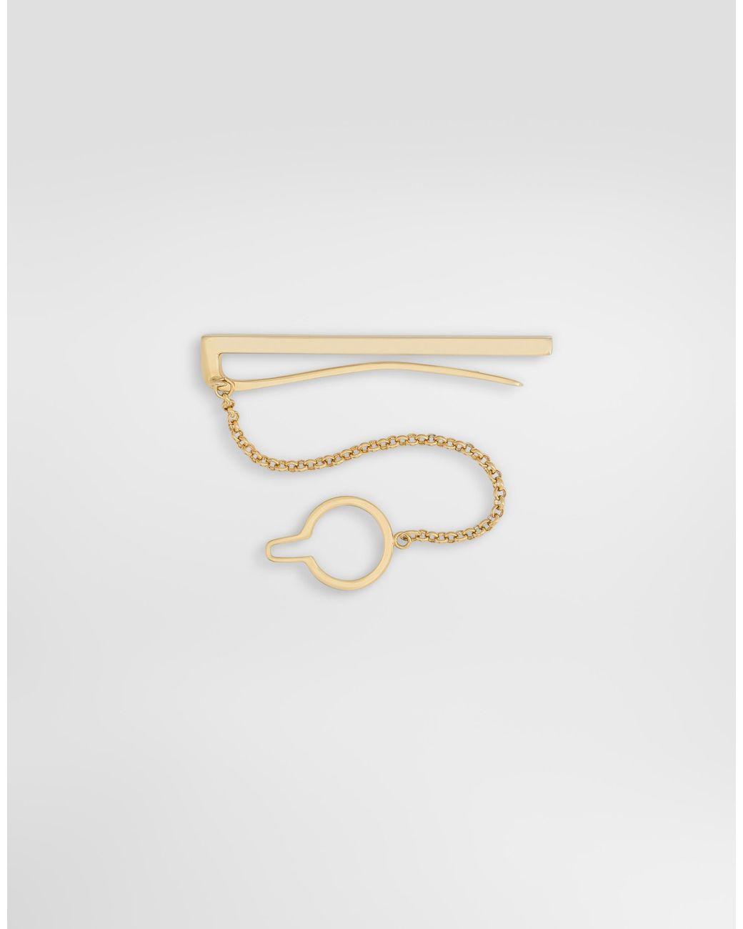 Dolce & Gabbana White Sartoria Tie Clip for men