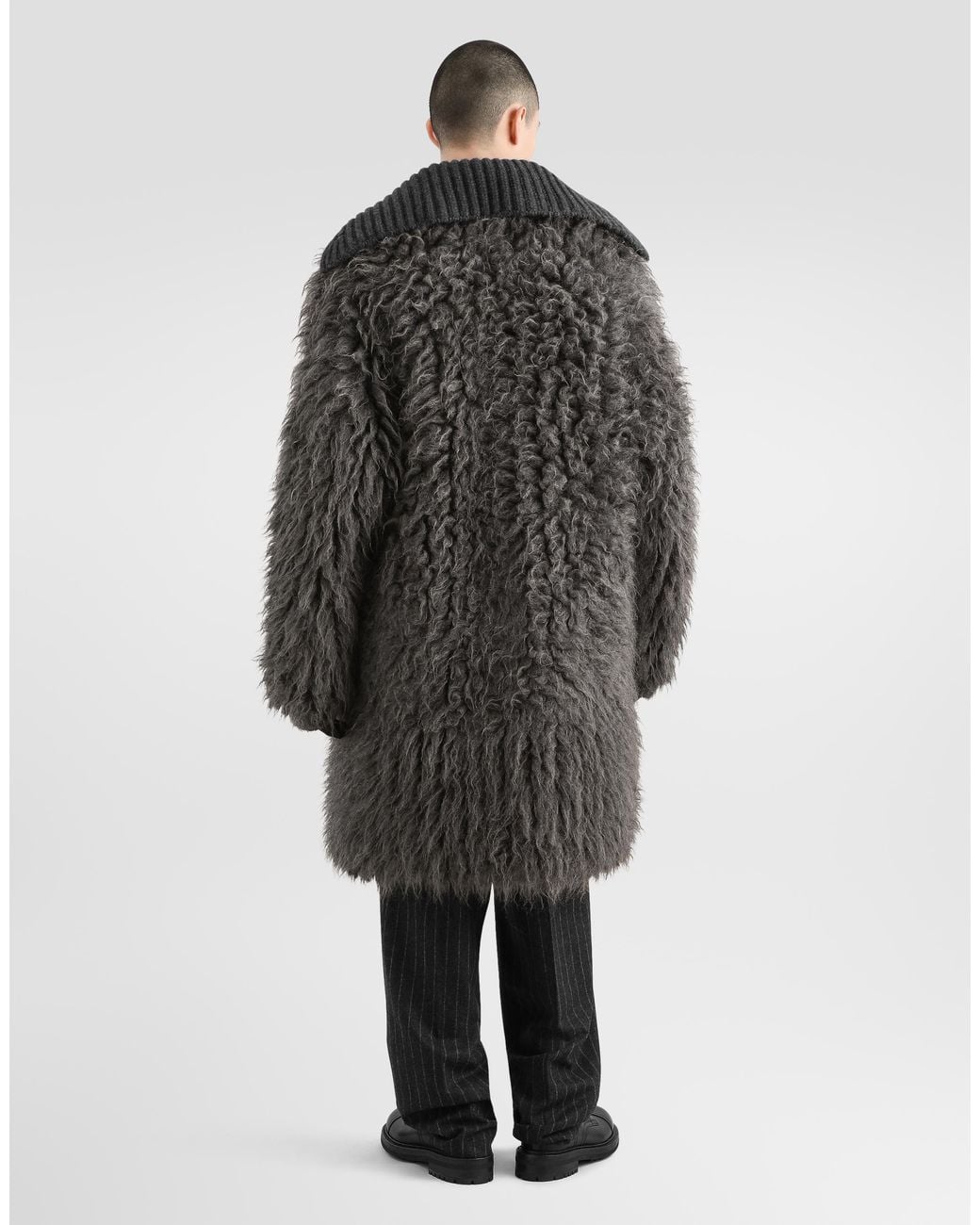 Dolce & Gabbana Black Cashmere Sweater for men