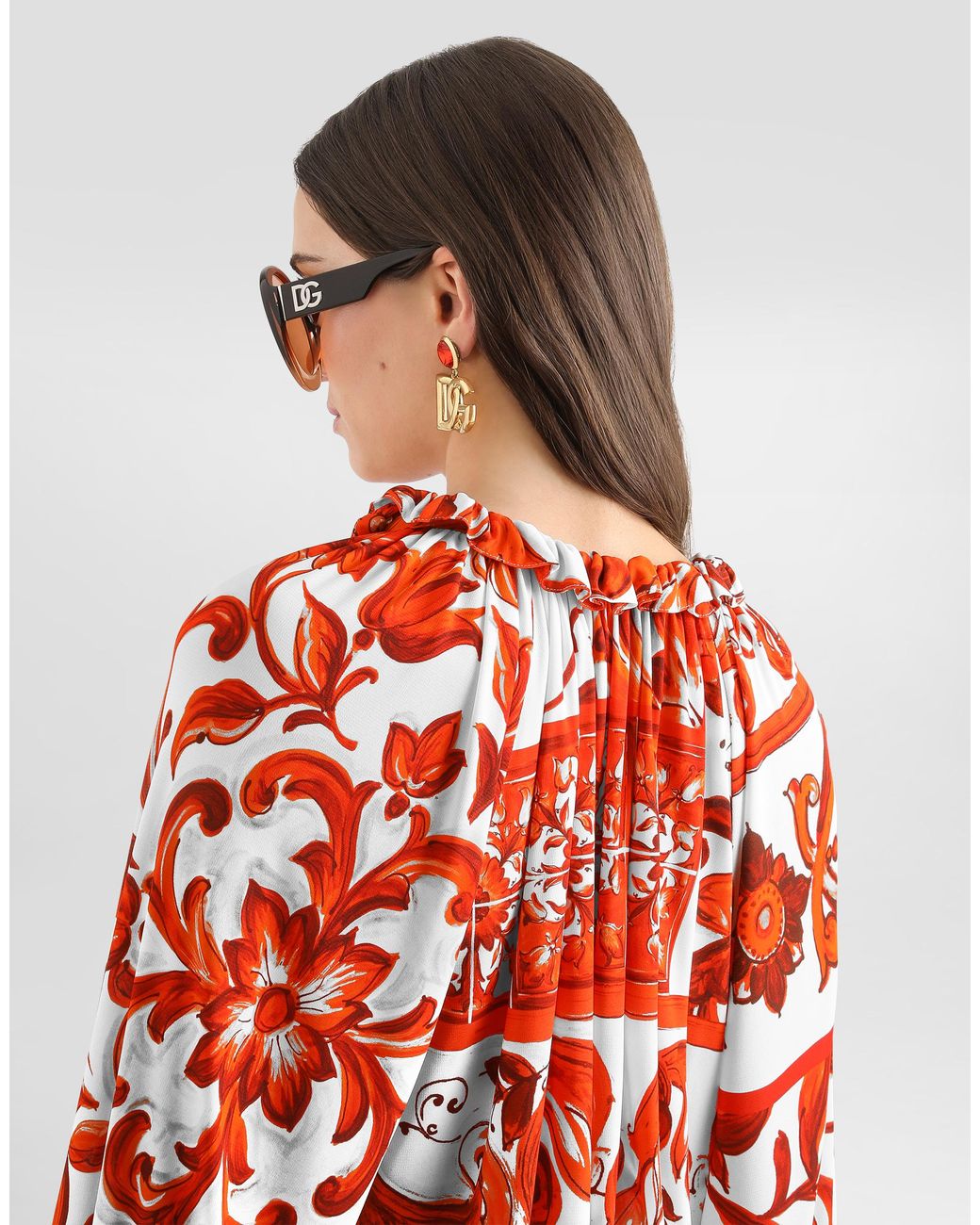 Dolce & Gabbana Red Blusa