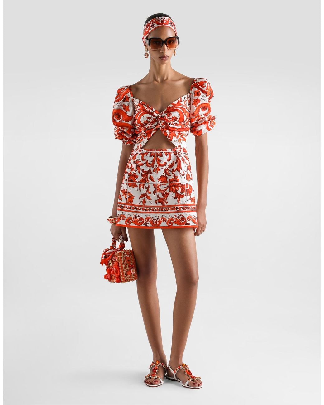 Dolce & Gabbana Red Abito