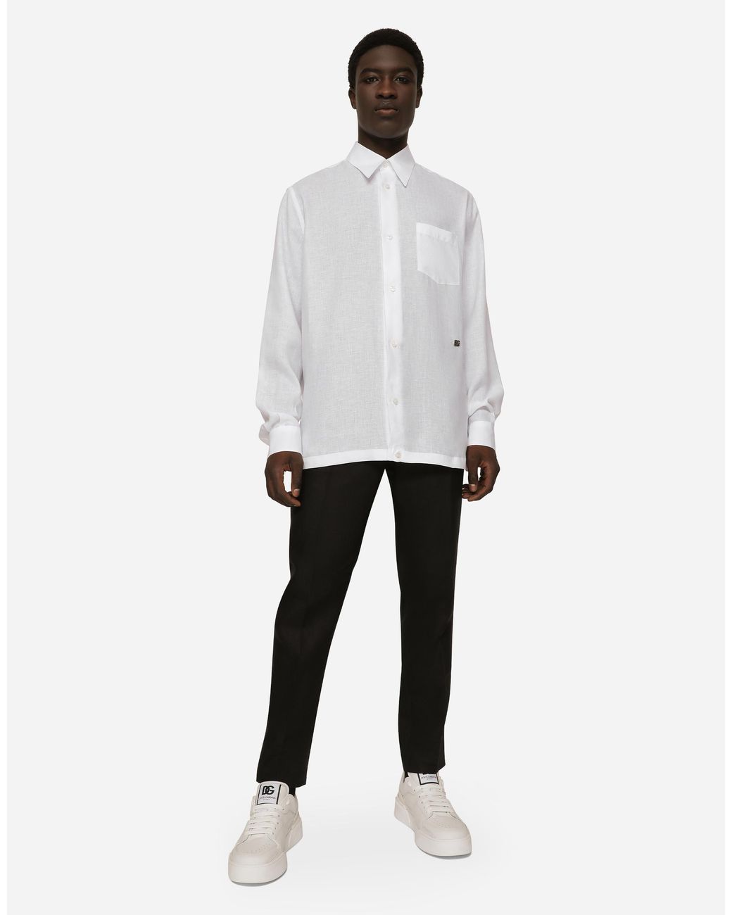 Dolce & Gabbana White Camicia for men