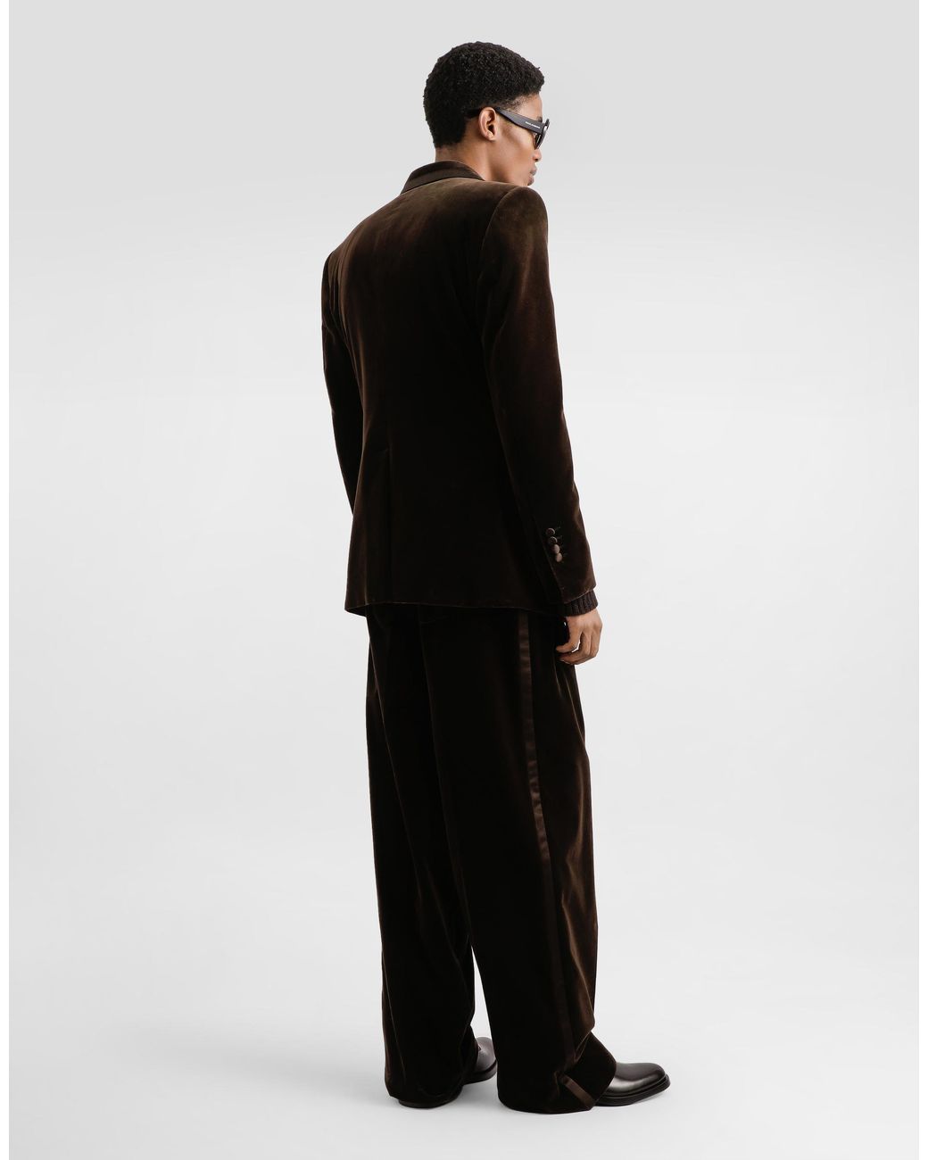 Dolce & Gabbana Black Single-Breasted Jacket for men