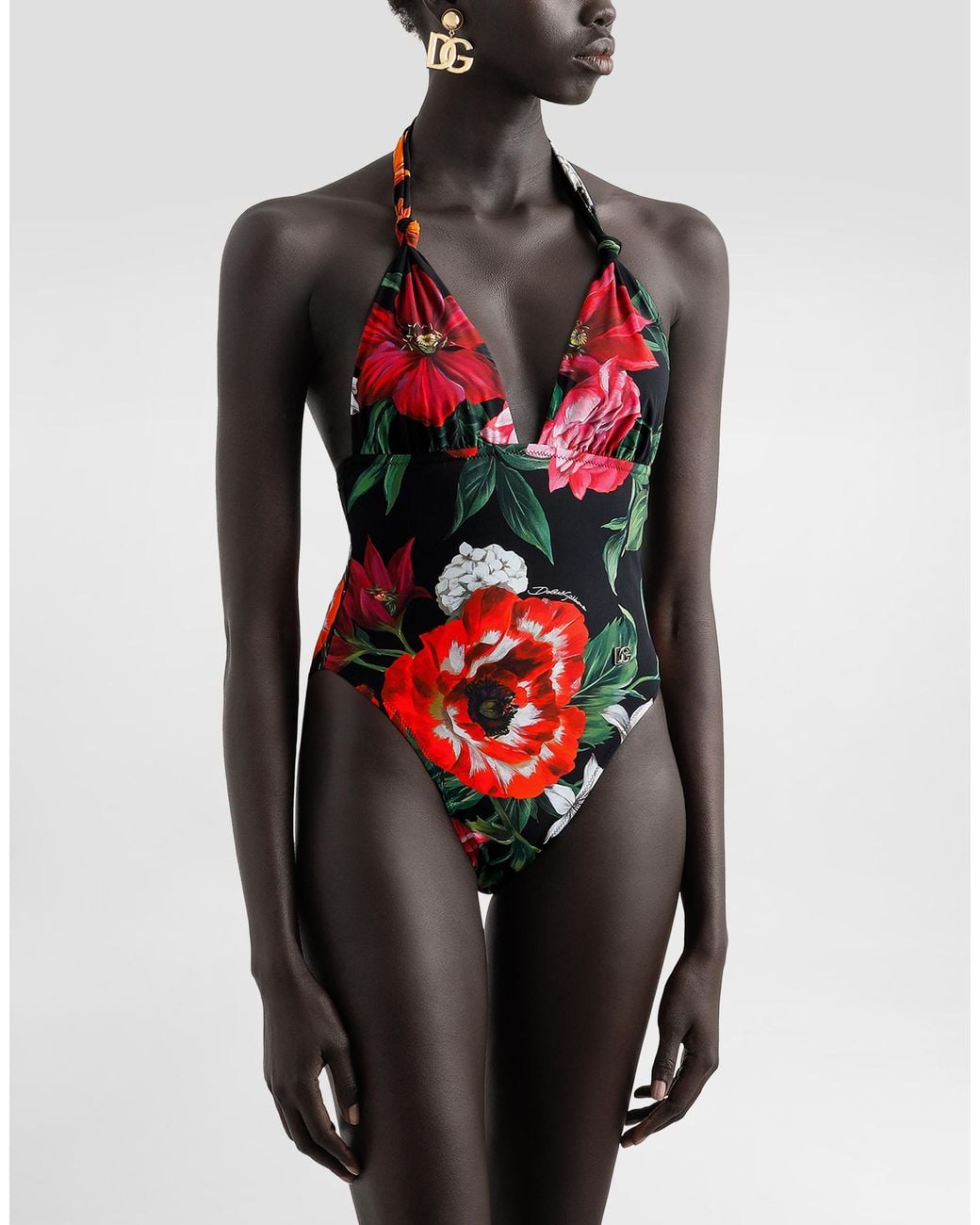 Dolce & Gabbana White Intero Scollato