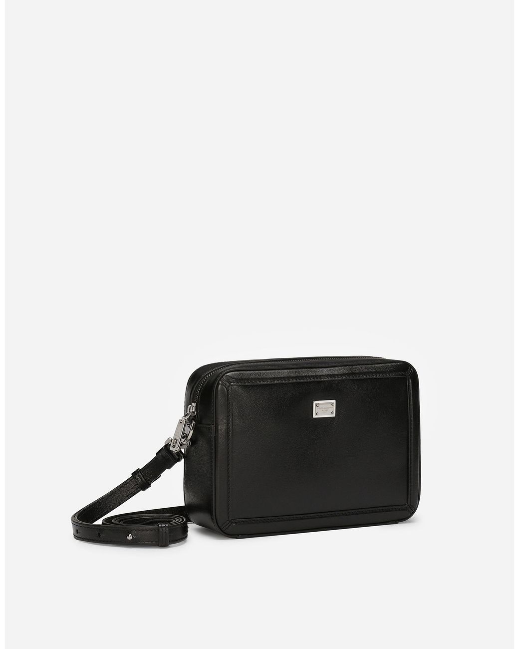 Dolce & Gabbana Black Calfskin Mini Bag for men