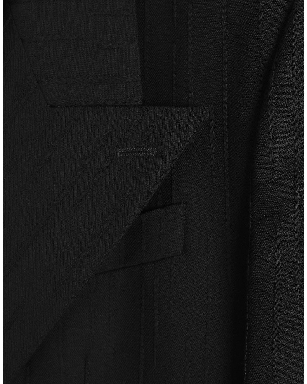 Dolce & Gabbana Black Sinatra Single-Breasted Jacket for men