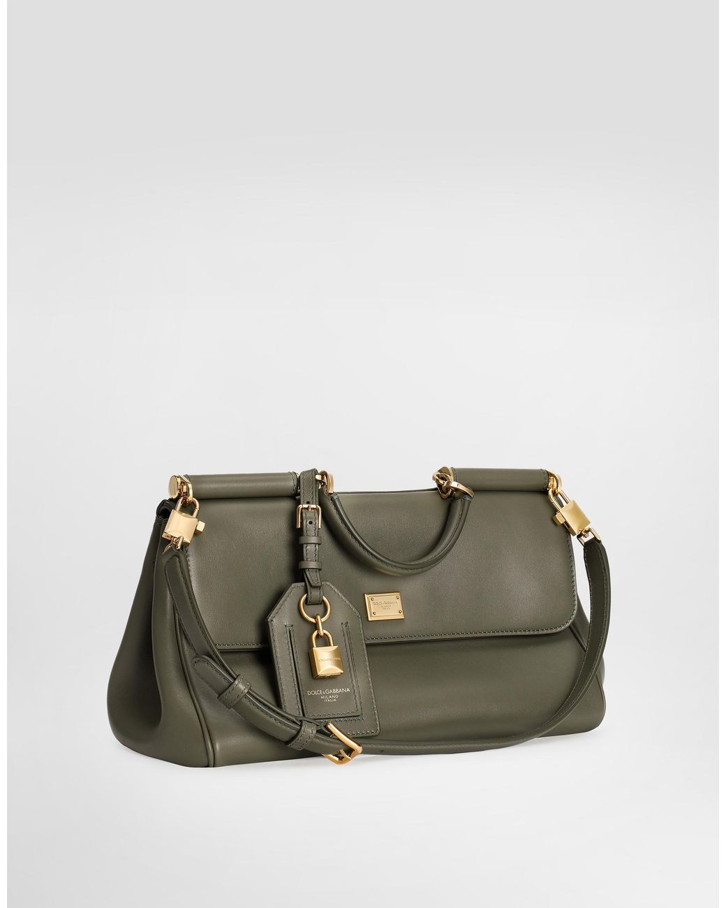 Borsa A Mano My Sicily di Dolce & Gabbana in Green