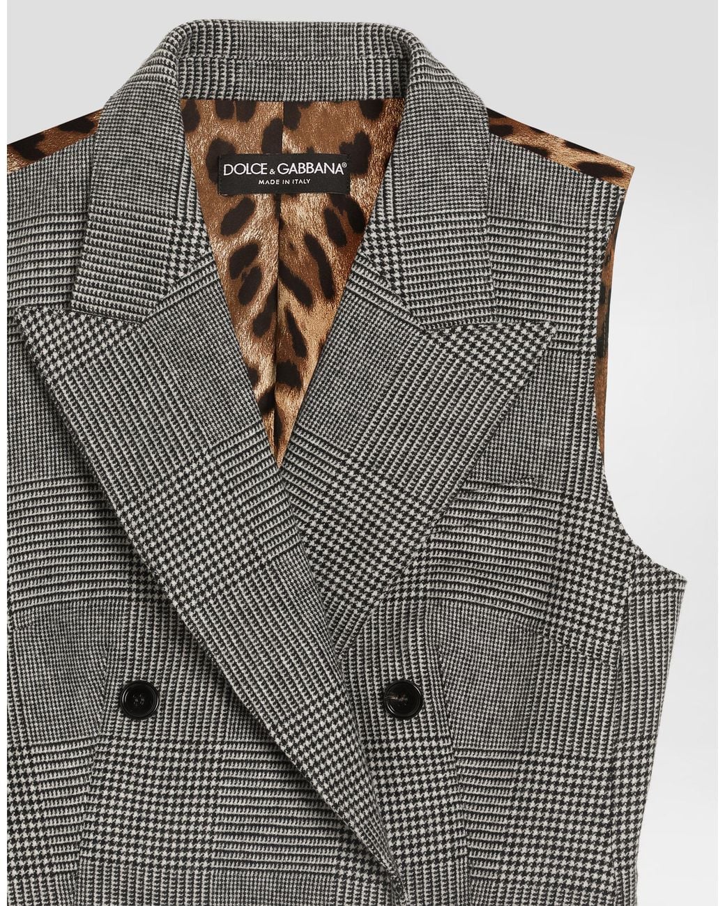 Dolce & Gabbana Gray Vest