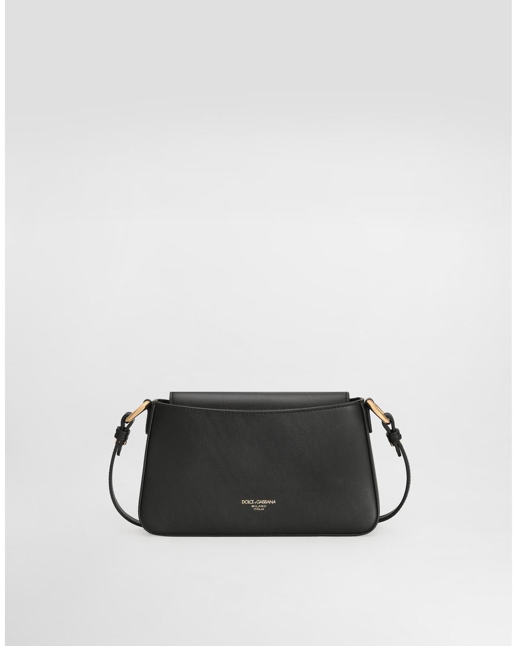 Dolce & Gabbana Black Calfskin Phone Bag