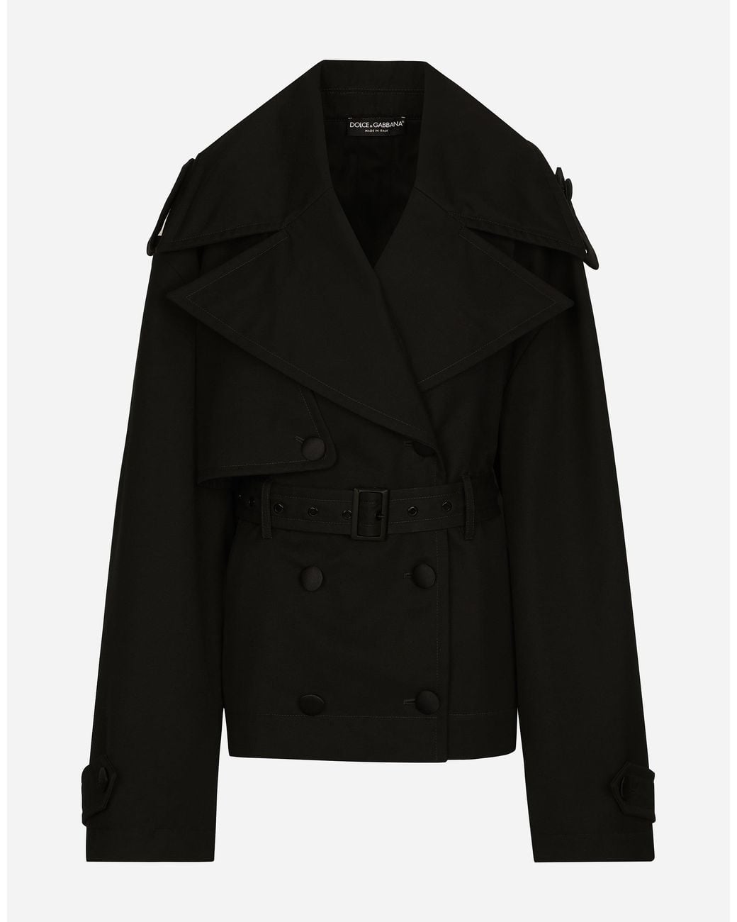 Dolce & Gabbana Black Giubbotto