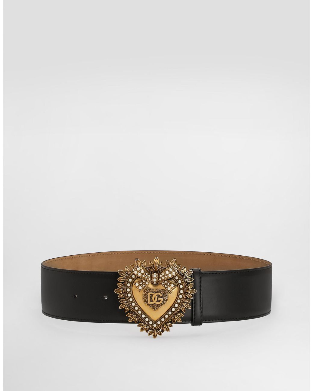Dolce & Gabbana Black Devotion Belt
