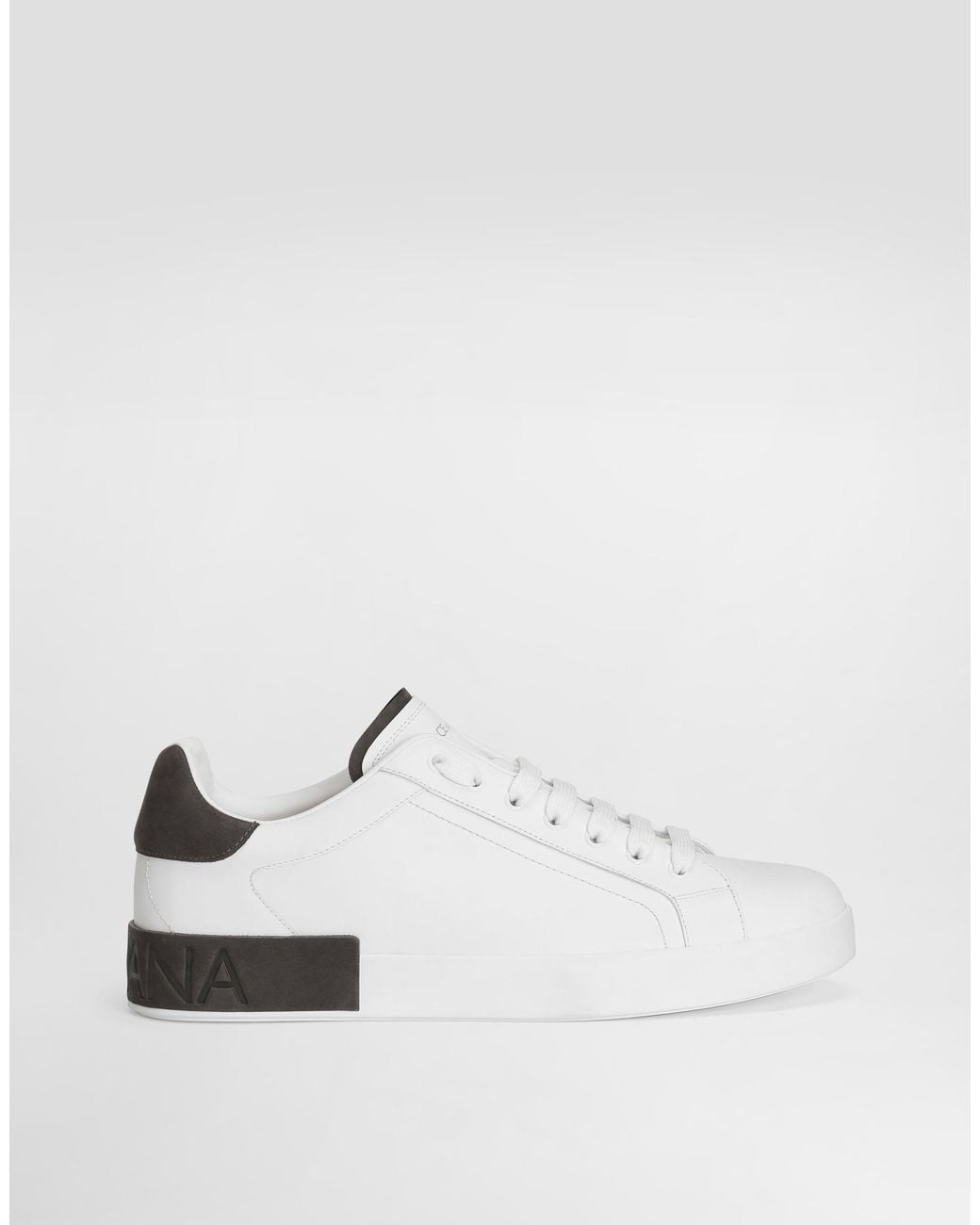 Dolce & Gabbana Multicolor Portofino Light Calfskin Sneakers for men