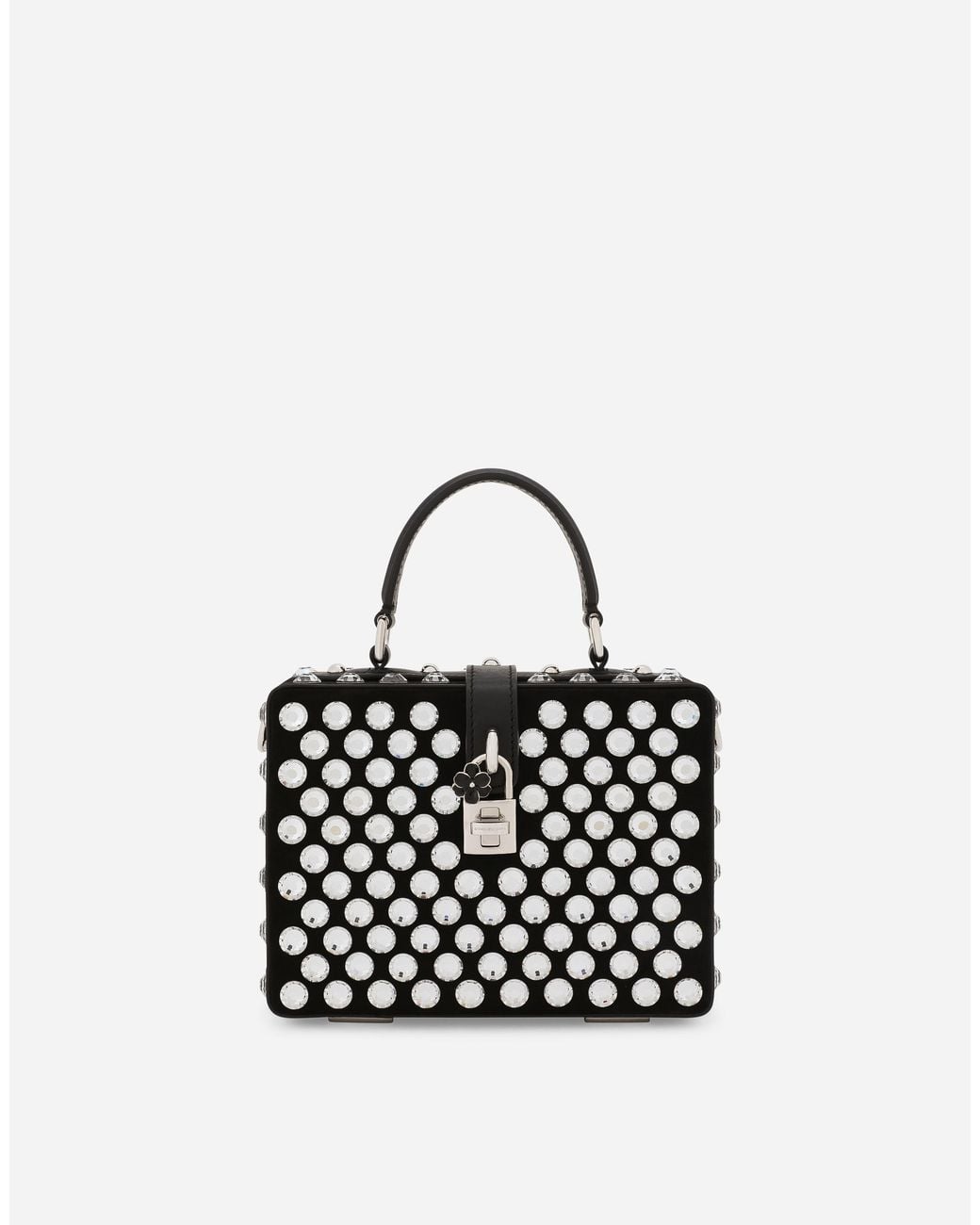 Dolce & Gabbana White Dolce Box Handbag