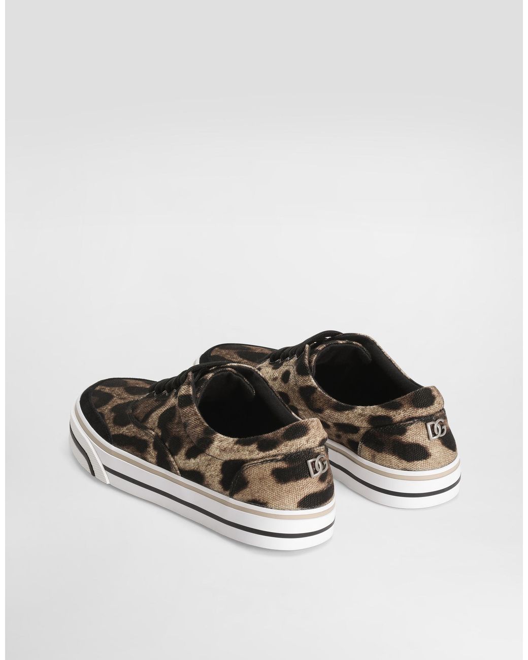 Dolce & Gabbana White Dg Sailing Sneakers