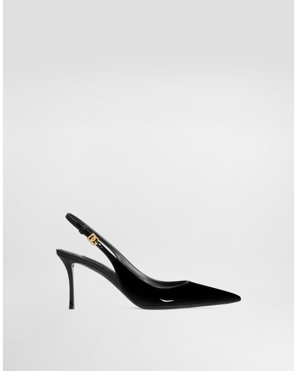 Dolce & Gabbana Black Slingback