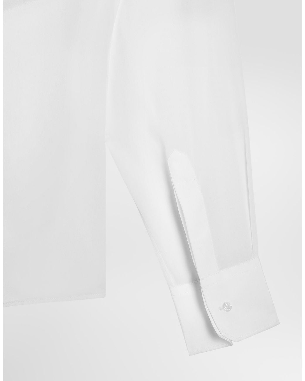 Dolce & Gabbana Hemd Aus Crêpe De Chine in White für Herren