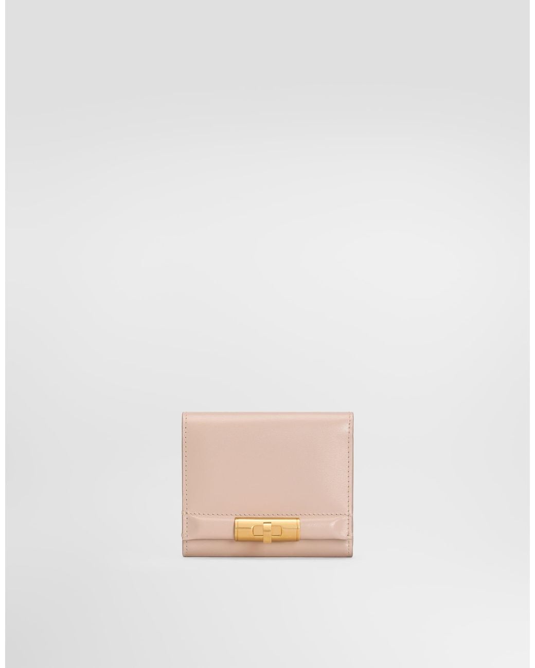 Dolce & Gabbana White P.Foglio French Flap