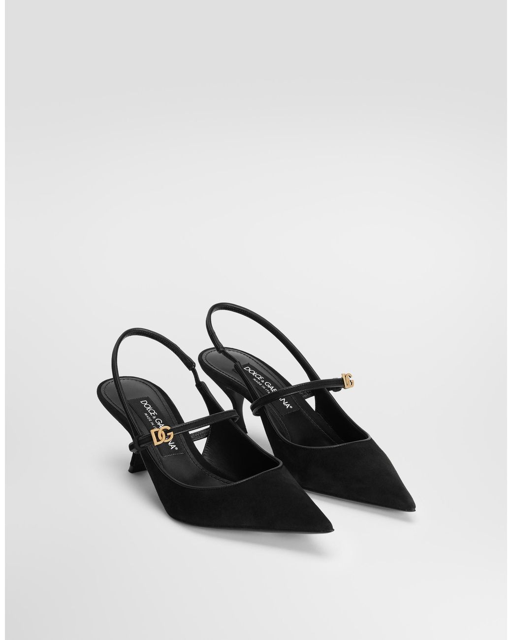 Dolce & Gabbana White Slingback
