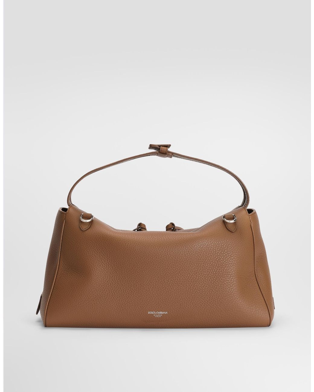 Dolce & Gabbana Brown Vittoria Calfskin Crossbody Bag for men