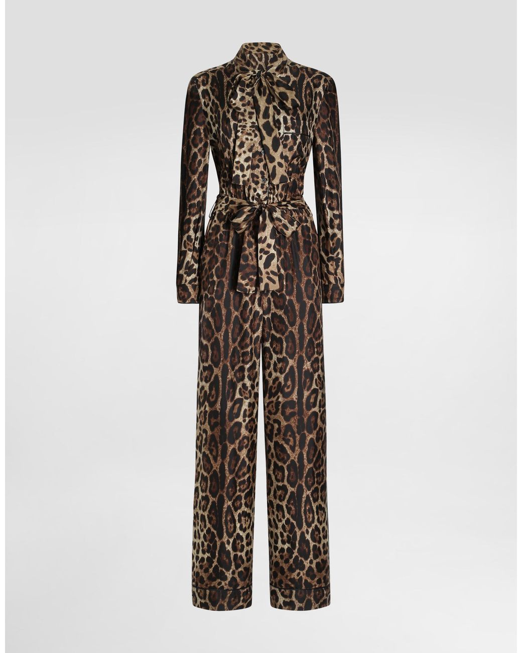 Dolce & Gabbana Multicolor Pajama Jumpsuit