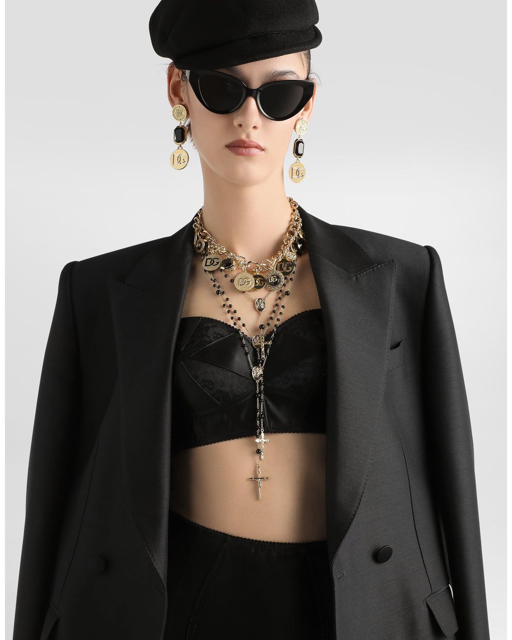 Dolce & Gabbana Black Double-Breasted Jacket