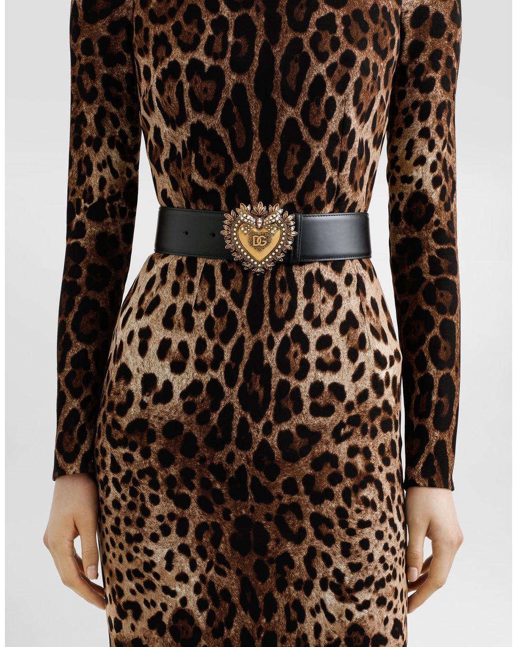 Dolce & Gabbana Black Devotion Belt