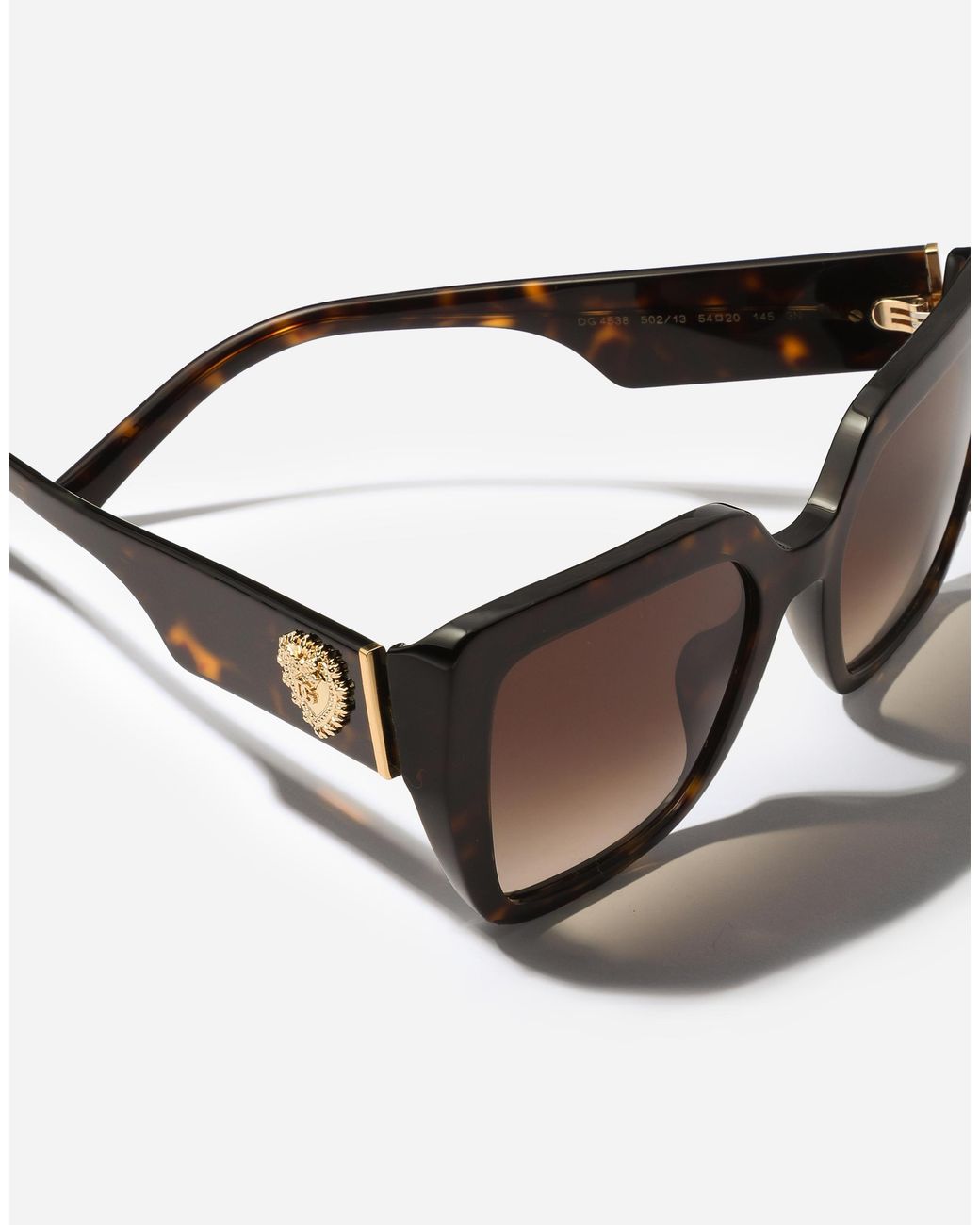 Dolce & Gabbana Brown Devotion Sunglasses