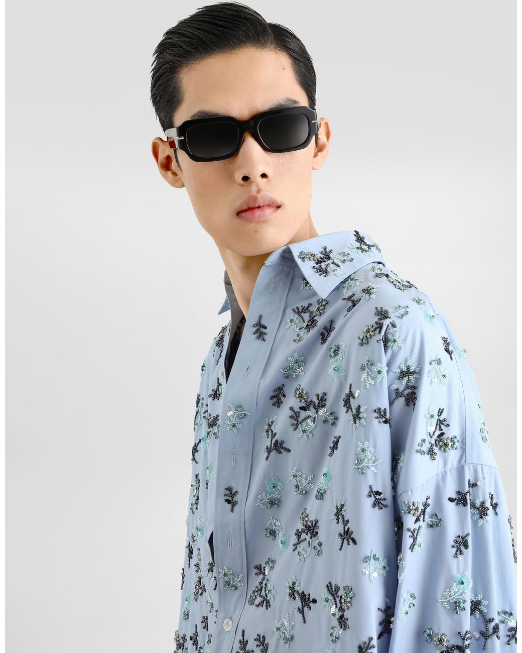 Dolce & Gabbana Blue Camicia for men