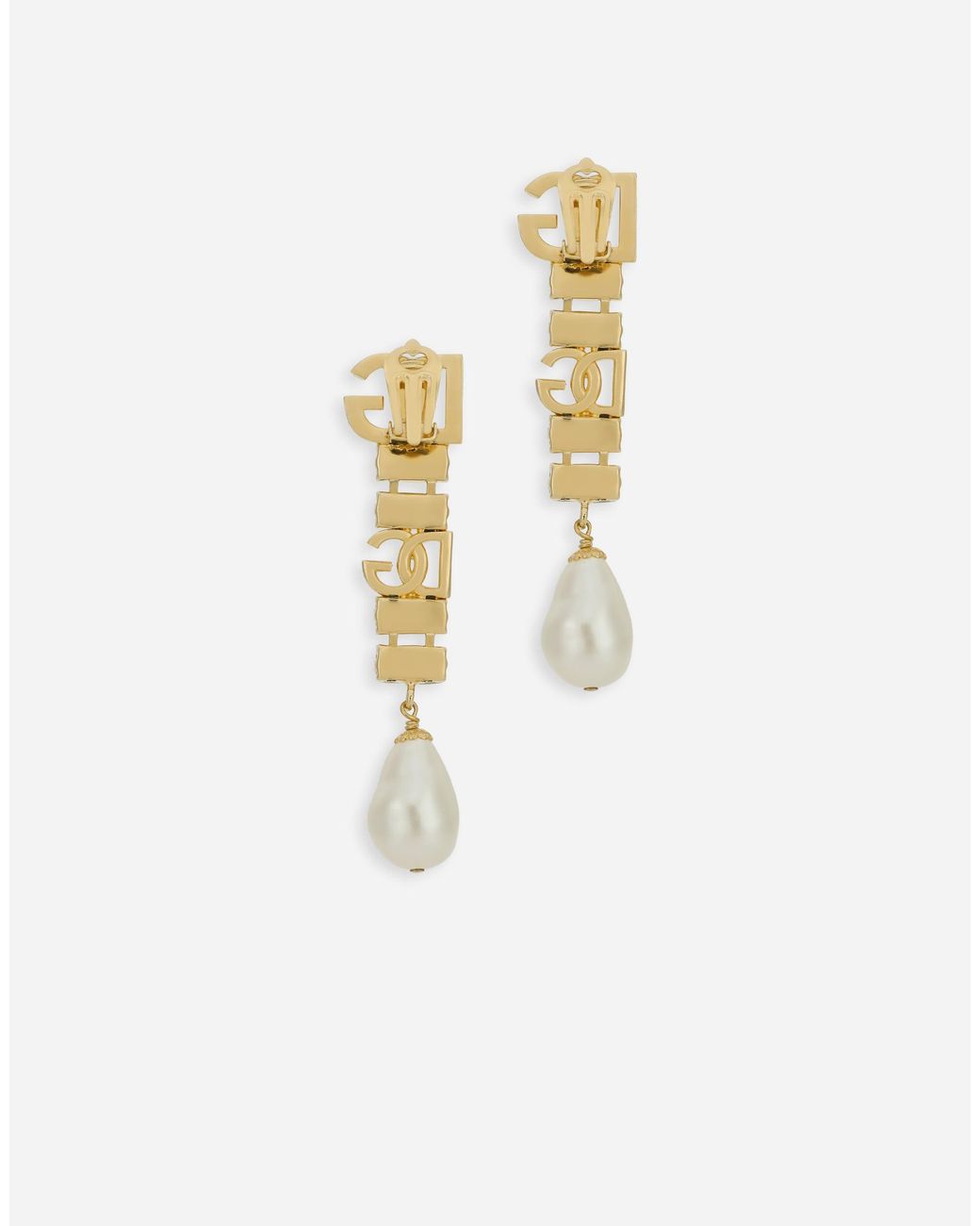 Dolce & Gabbana White Orecchini