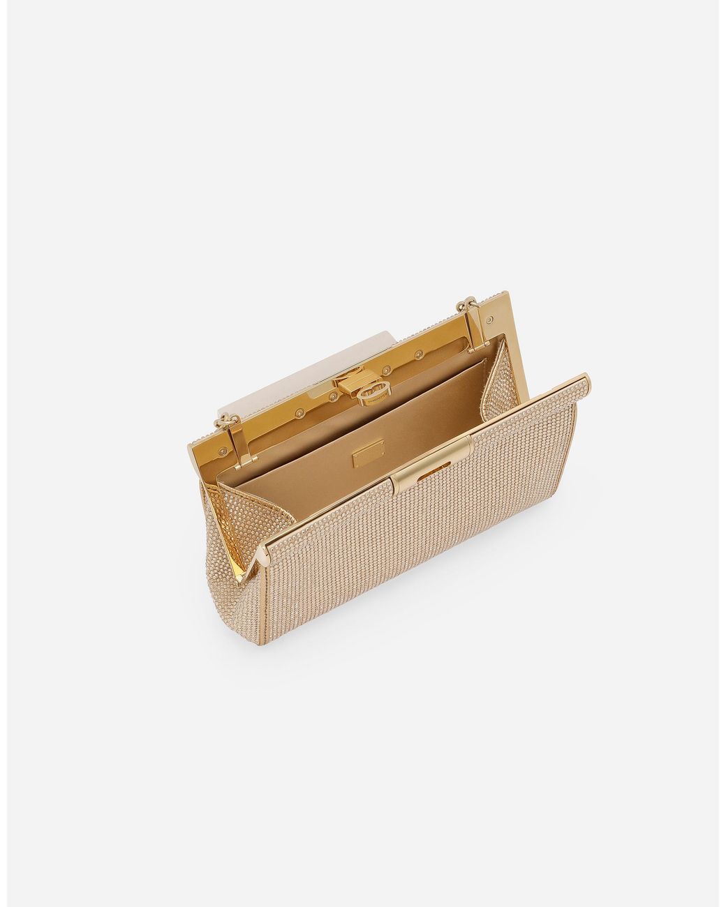 Dolce & Gabbana Natural Small Marlene Shoulder Bag