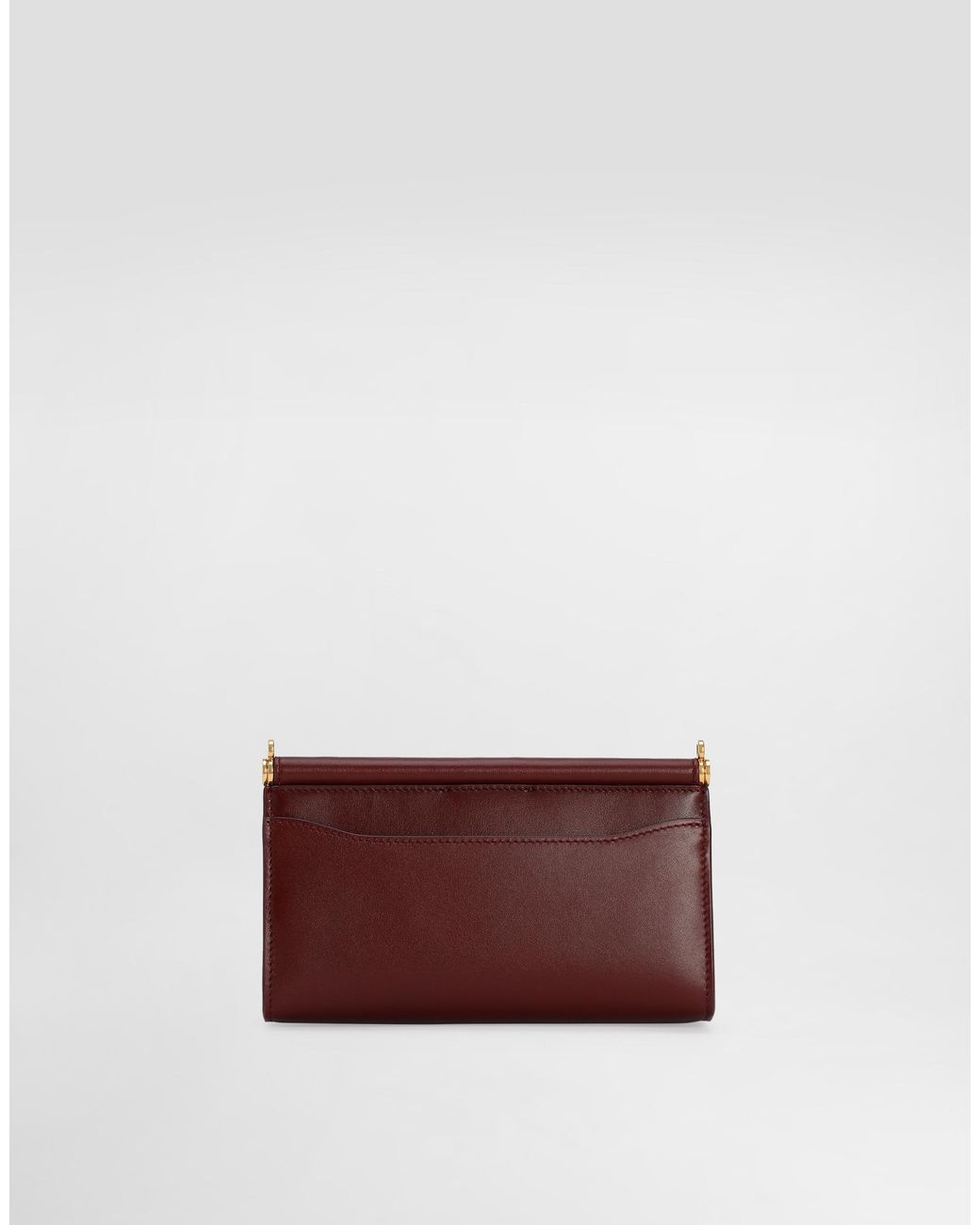 Dolce & Gabbana Purple Leather Shoulder Bag