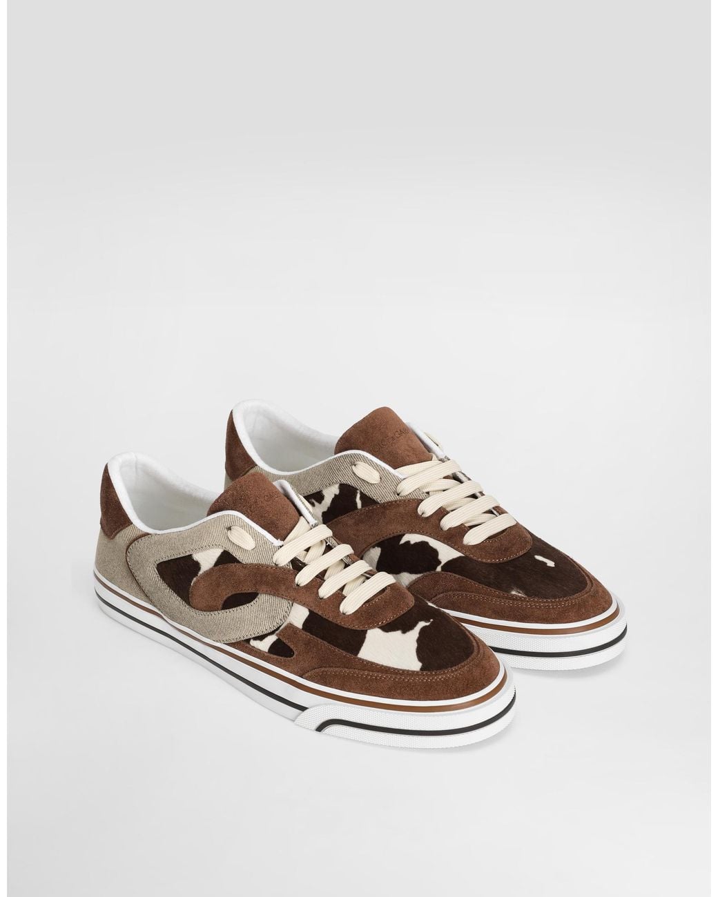 Dolce & Gabbana Brown Dg Sailing Sneakers for men