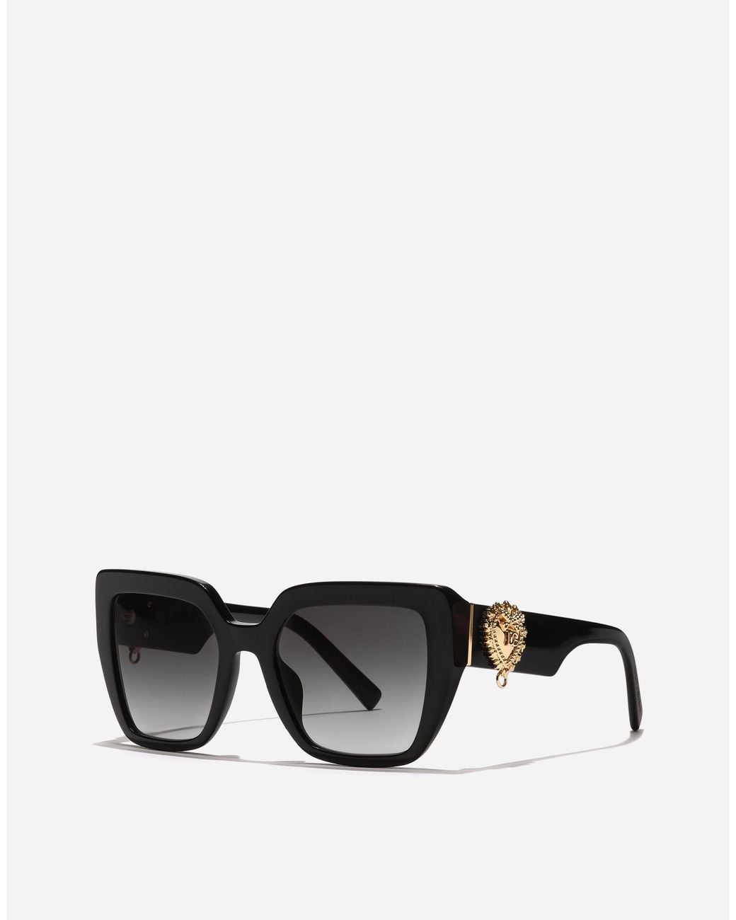 Occhiali Da Sole Devotion di Dolce & Gabbana in Black