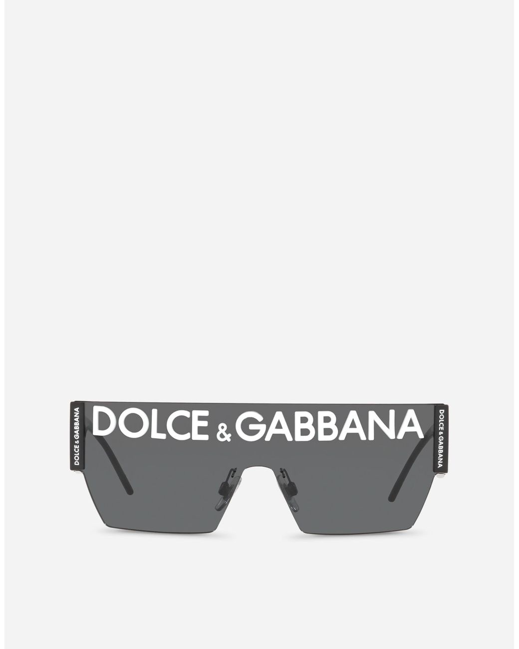 Dolce & Gabbana Gray Dg Logo Sunglasses for men