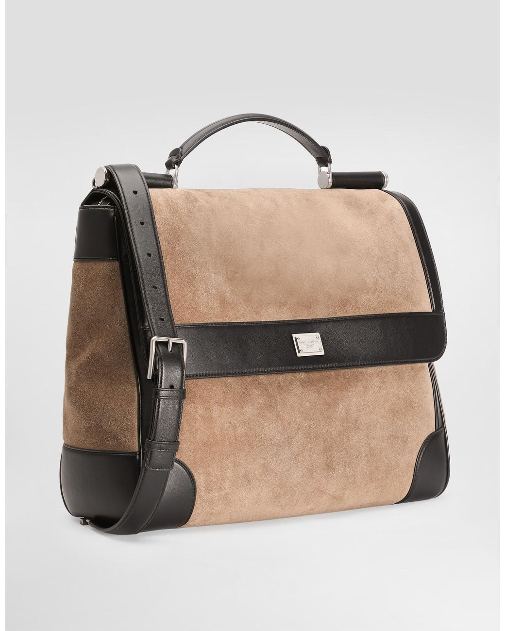 Dolce & Gabbana Black Sicily Bag for men