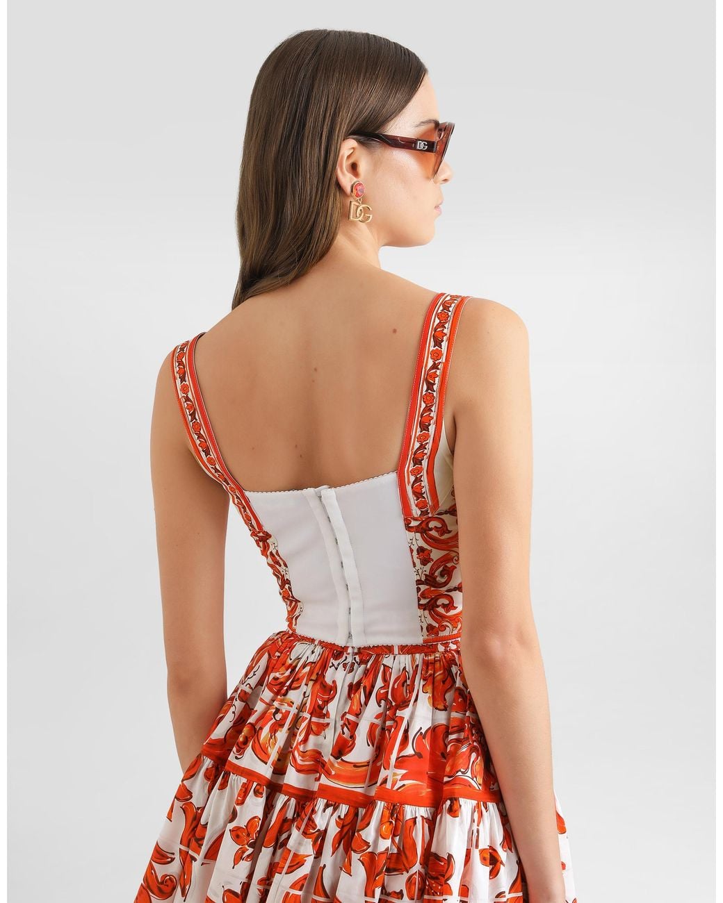 Dolce & Gabbana Red Bustier