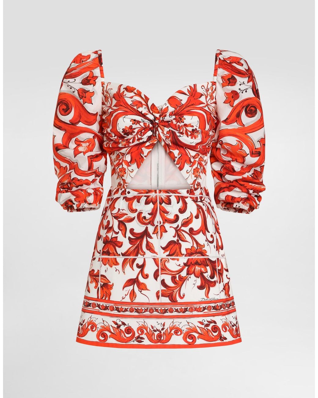 Dolce & Gabbana Red Abito