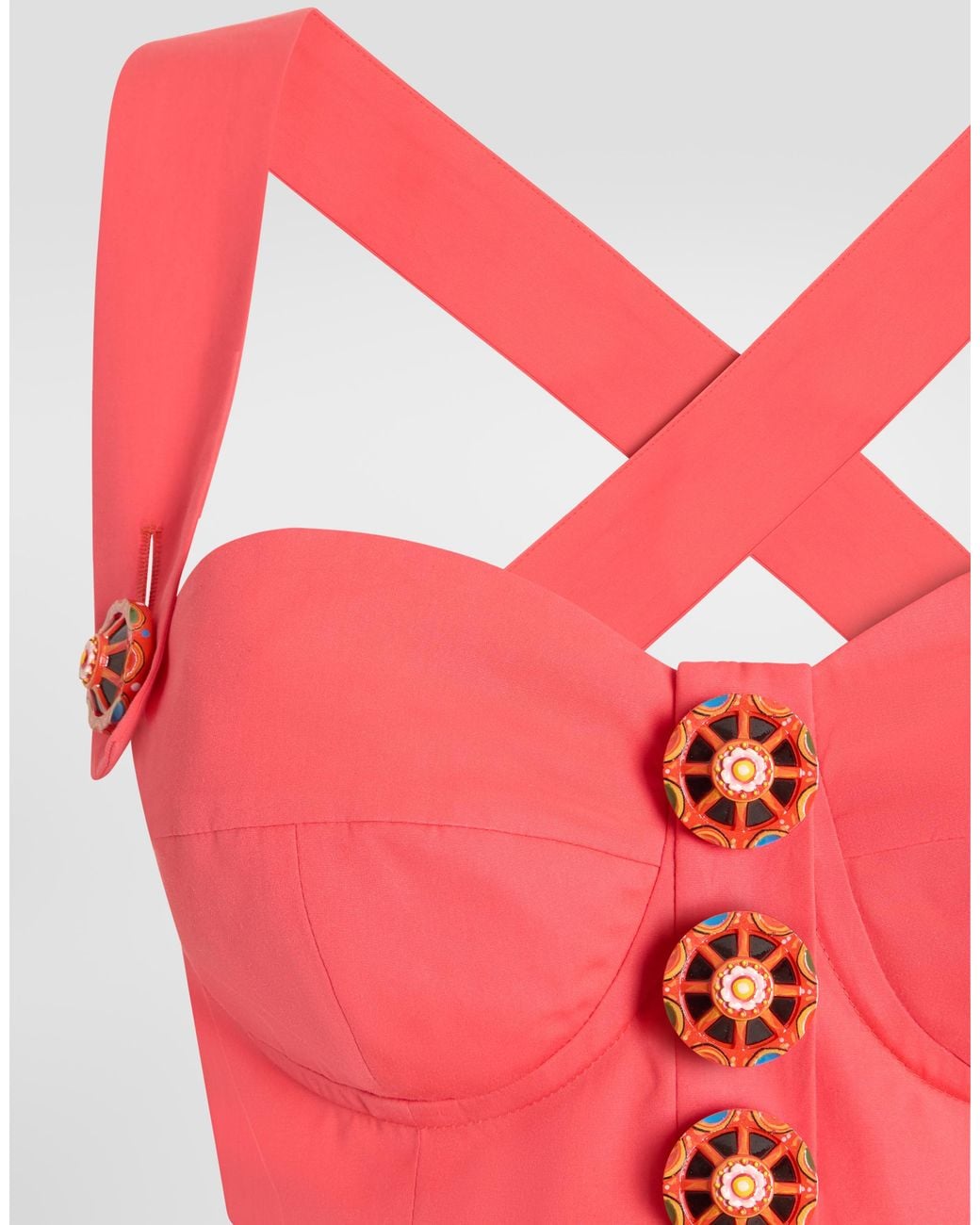 Dolce & Gabbana Pink Cotton Top