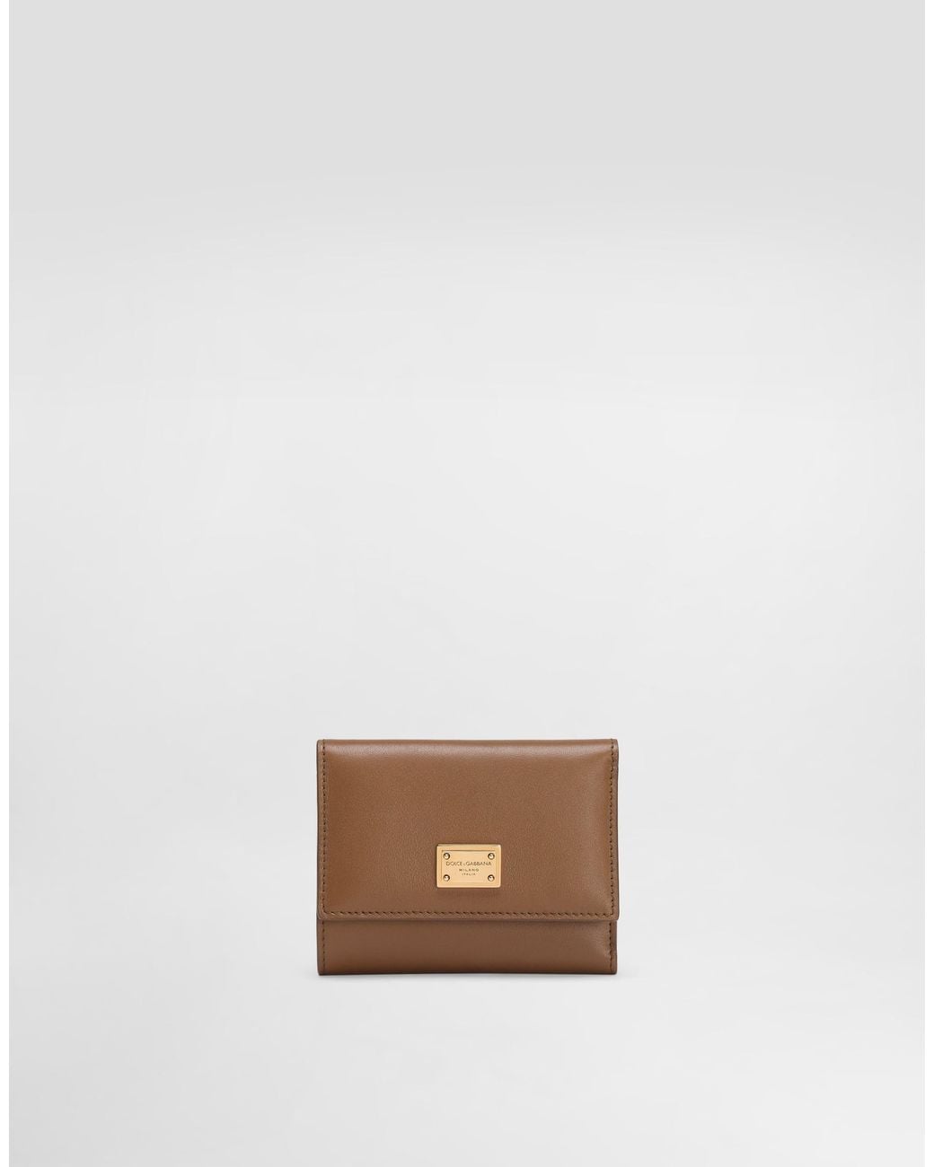 Dolce & Gabbana Natural Plongé Calfskin Wallet