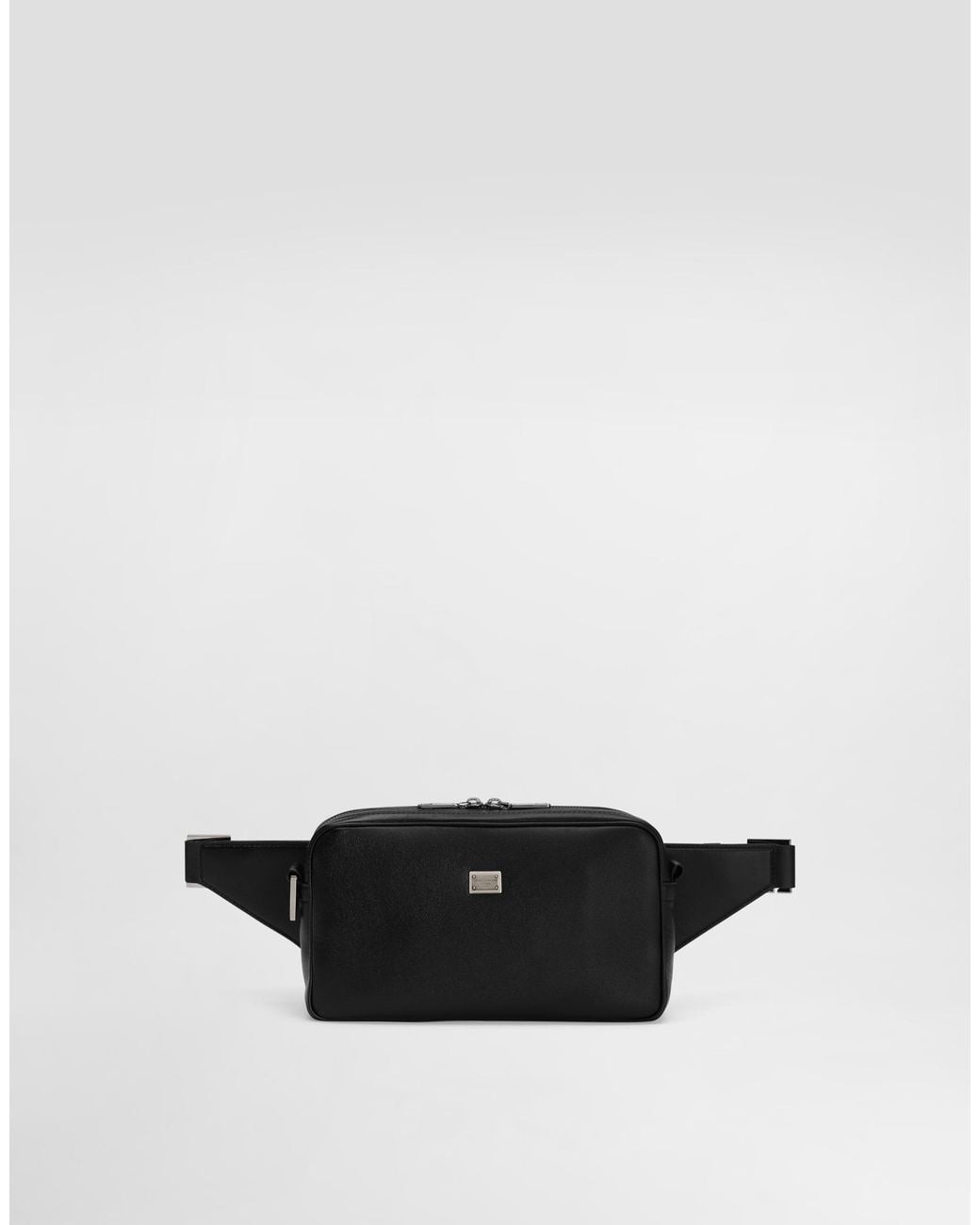 Dolce & Gabbana White Calfskin Crossbody Bag for men