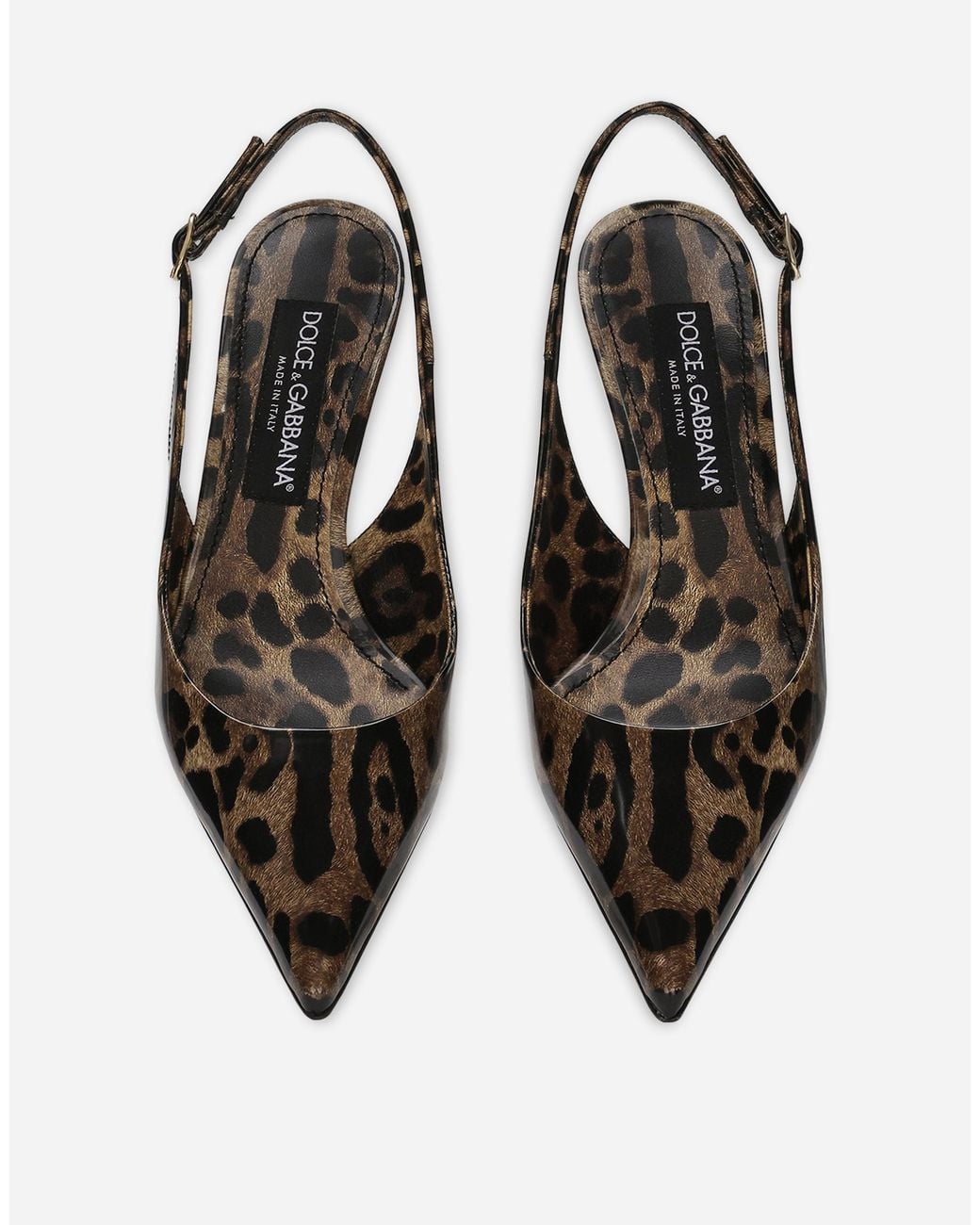 Dolce & Gabbana White Slingback
