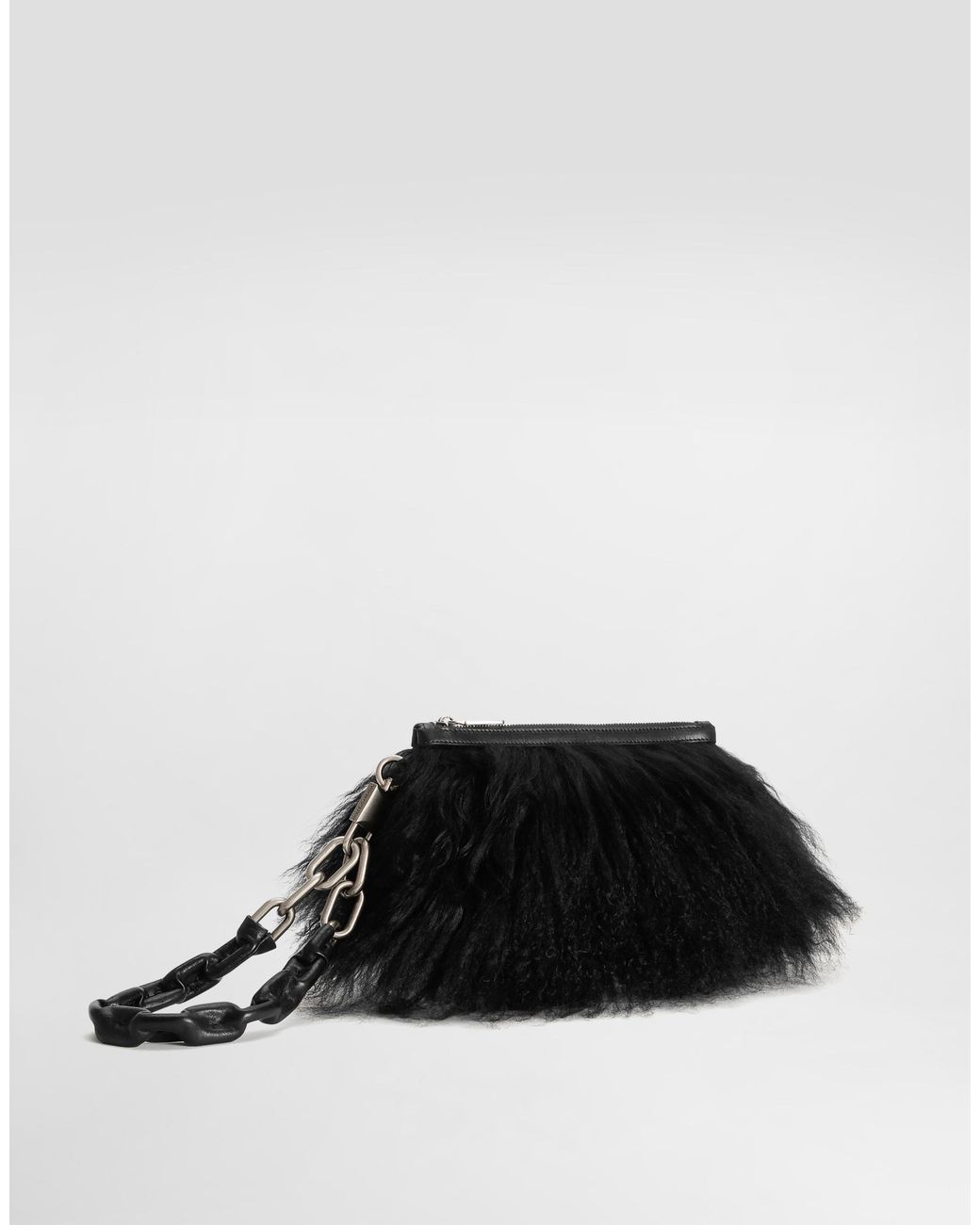 Dolce & Gabbana Black Lamb Necessaire