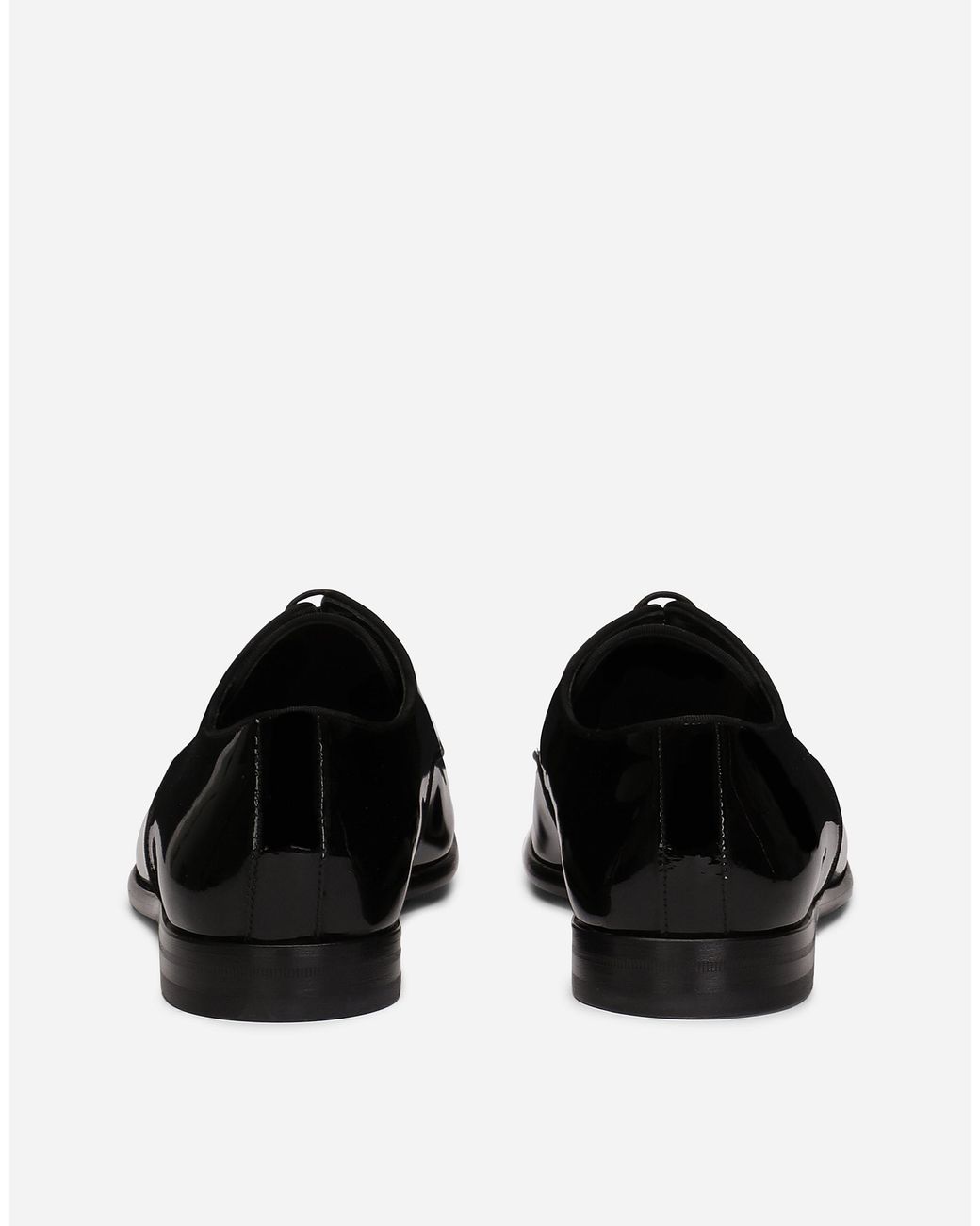 Dolce & Gabbana White Calfskin Derby Shoes for men