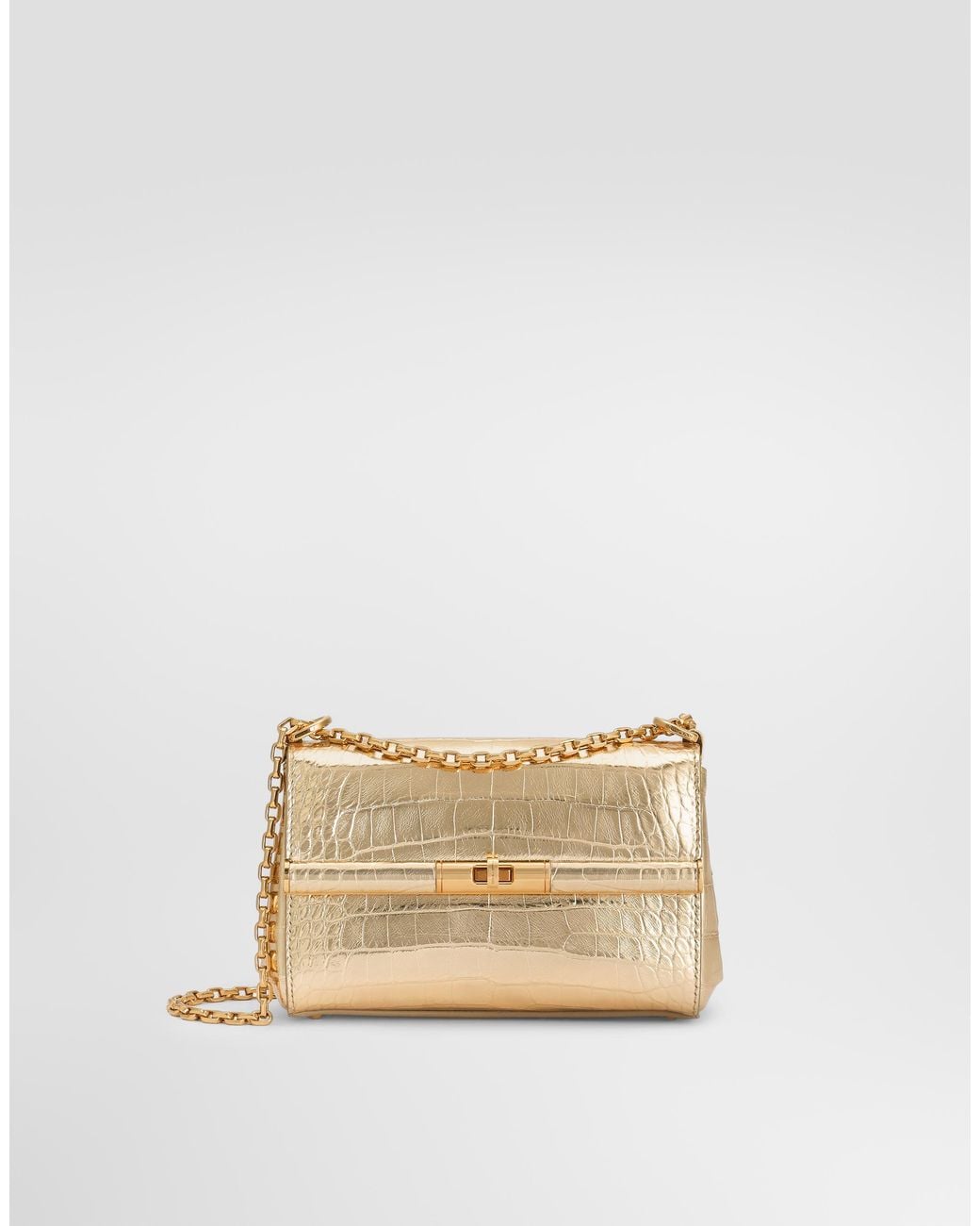 Dolce & Gabbana Natural Mini Marlene City Bag