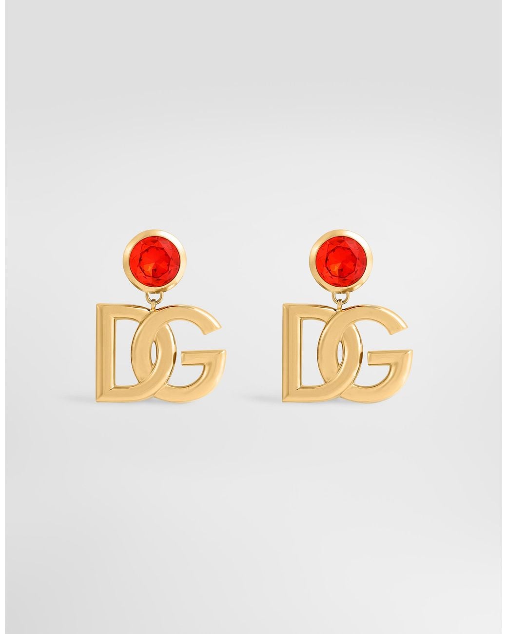 Dolce & Gabbana Orange Orecchini