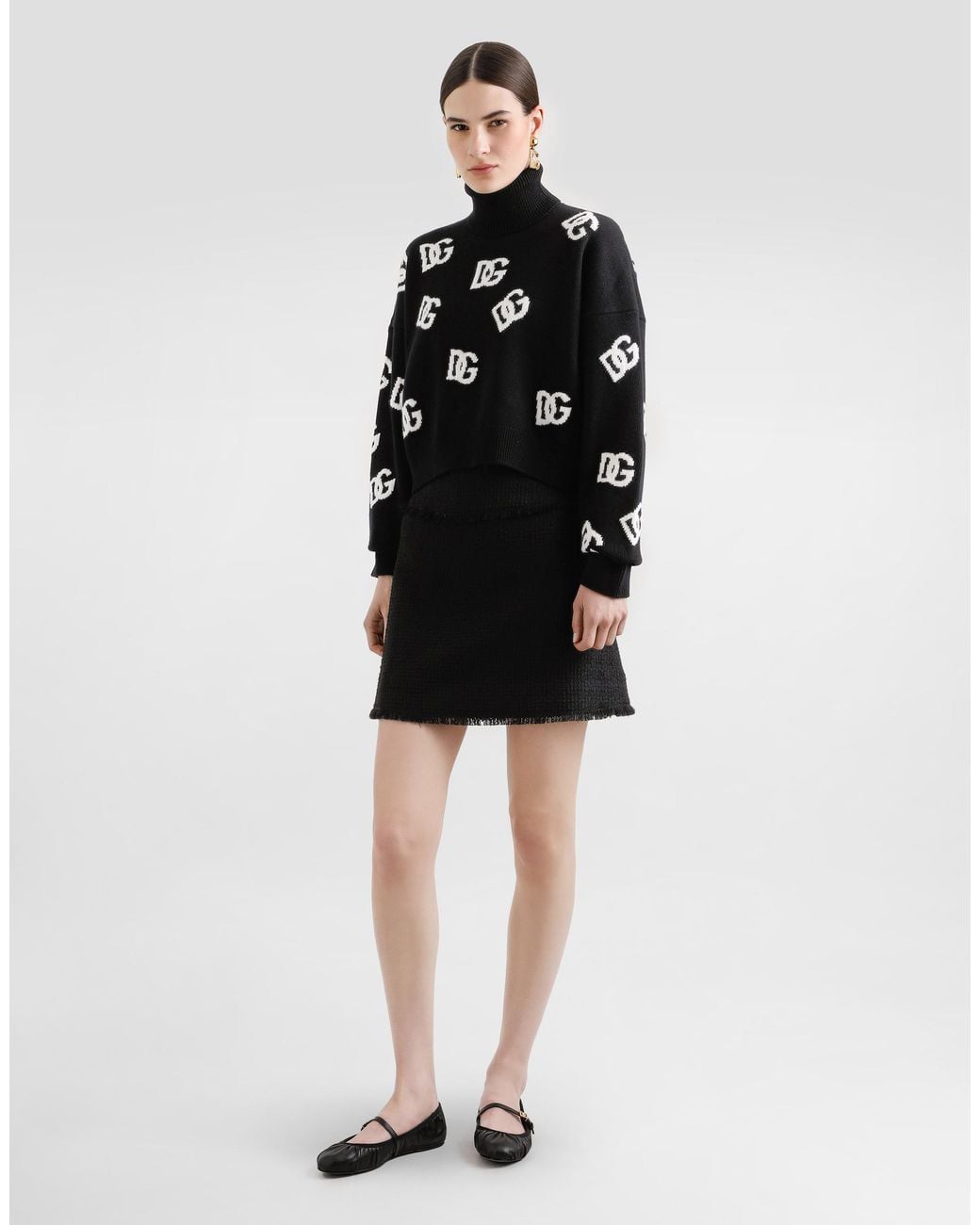 Dolce & Gabbana Black Gonna