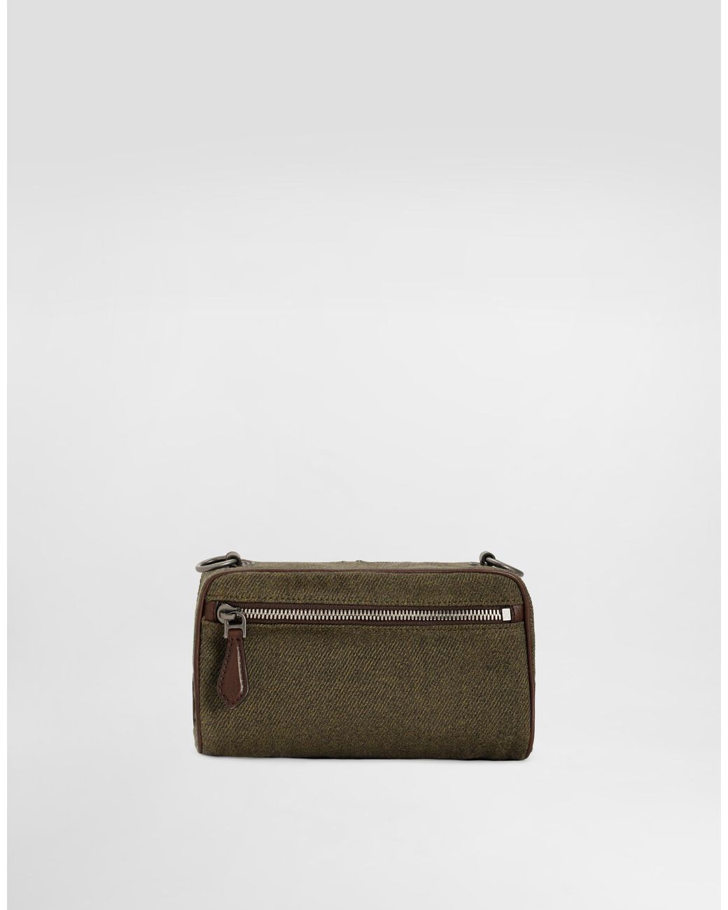 Dolce & Gabbana Multicolor Lock Fabric Crossbody Bag for men