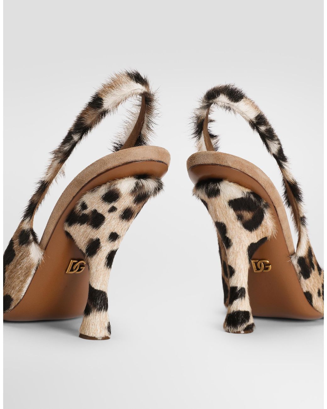 Dolce & Gabbana White Slingback